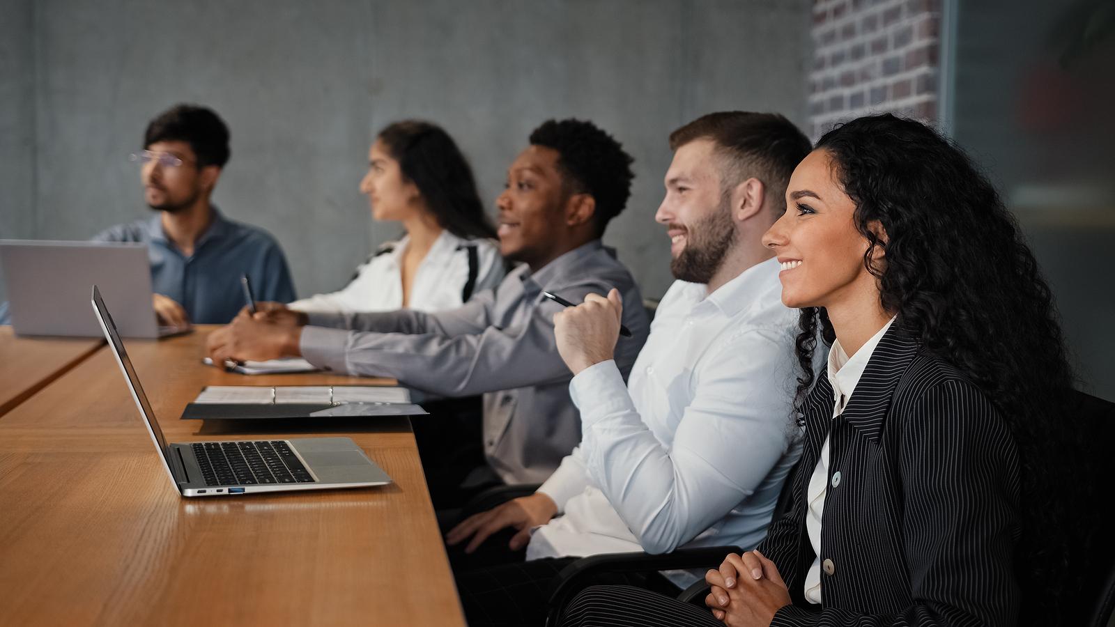 bigstock-Multiracial-Office-Workers-Wat-472116461